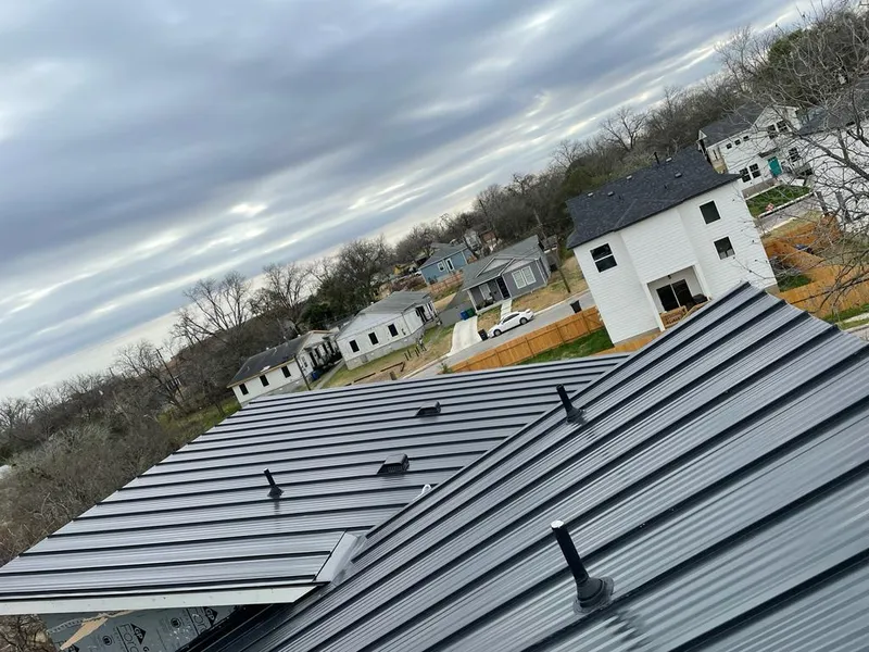 Standing seam metal roof panels with vents for Skylight Repair in Swatara